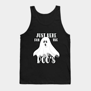 Halloween - Just Here For The Boos Tank Top